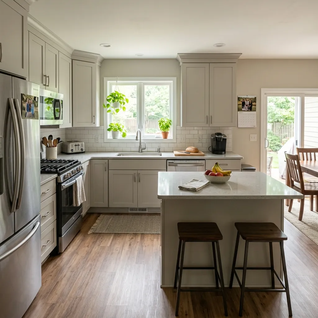 Beautiful, modern kitchen remodel by Joseph Kain Builders.